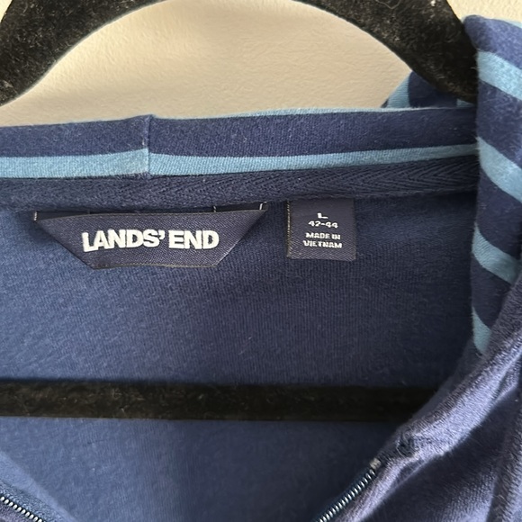 Lands End Large terry cloth sweater - Picture 2 of 4